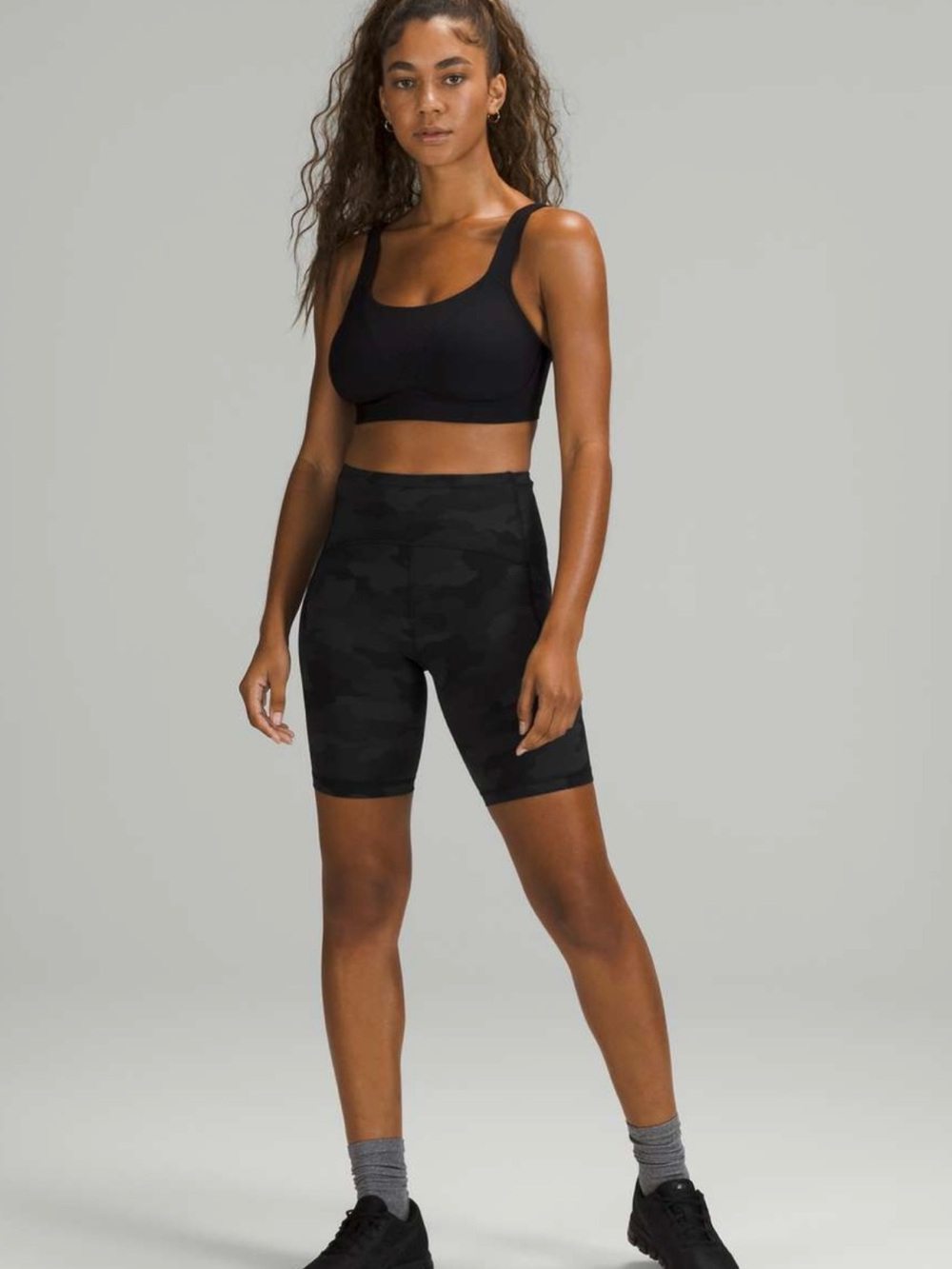 lululemon • Swift Speed High-Rise Short Camo Deep Coal